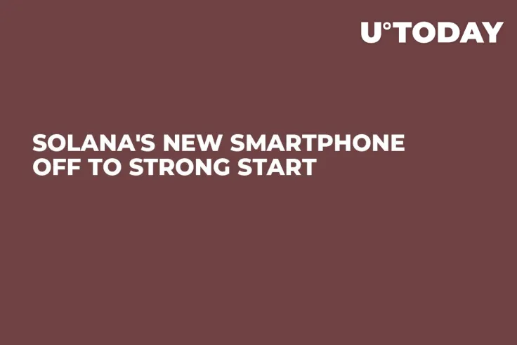 Solana's New Smartphone off to Strong Start