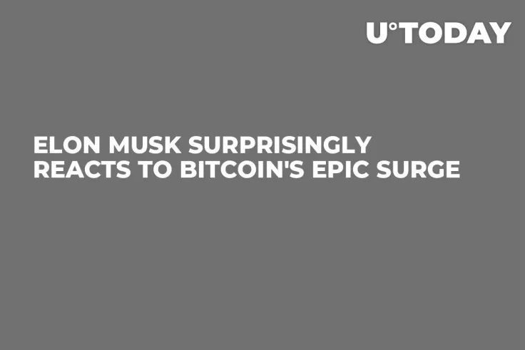 Elon Musk Surprisingly Reacts to Bitcoin's Epic Surge