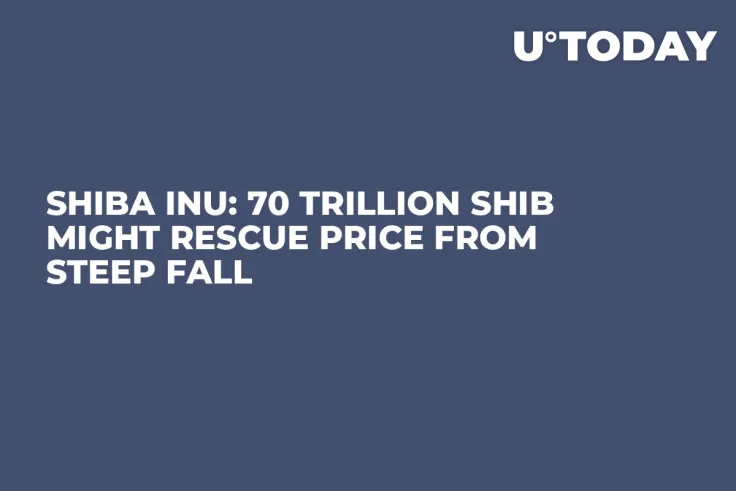 Shiba Inu: 70 Trillion SHIB Might Rescue Price From Steep Fall