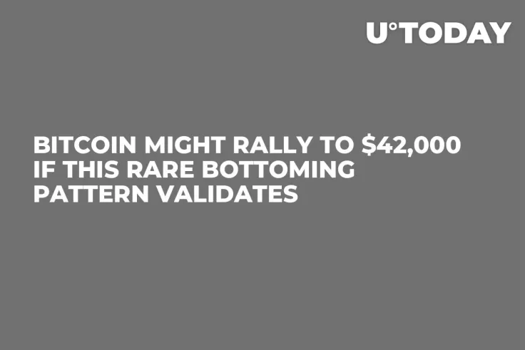 Bitcoin Might Rally to $42,000 If This Rare Bottoming Pattern Validates
