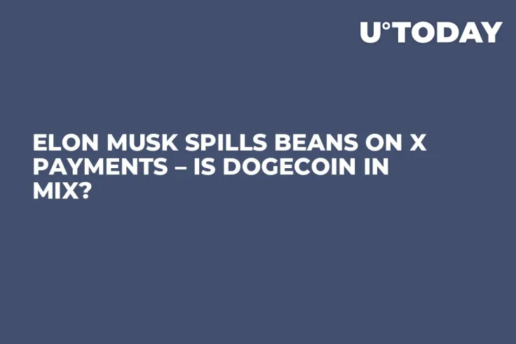 Elon Musk Spills Beans on X Payments – Is Dogecoin in Mix?