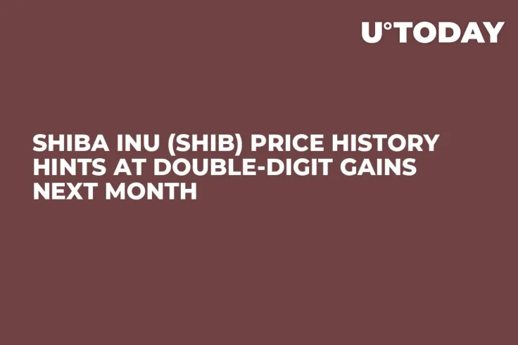 Shiba Inu (SHIB) Price History Hints at Double-Digit Gains Next Month