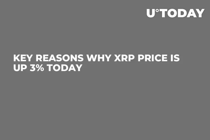 Key Reasons Why XRP Price Is Up 3% Today