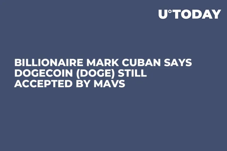 Billionaire Mark Cuban Says Dogecoin (DOGE) Still Accepted by Mavs