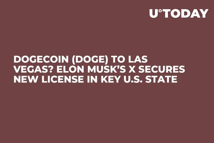 Dogecoin (DOGE) to Las Vegas? Elon Musk’s X Secures New License in Key U.S. State