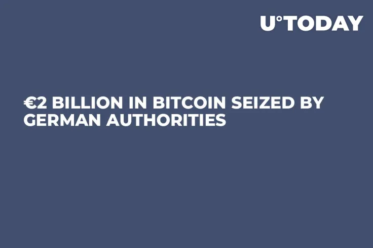 €2 Billion in Bitcoin Seized by German Authorities