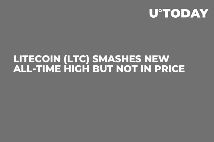 Litecoin (LTC) Smashes New All-Time High But Not in Price