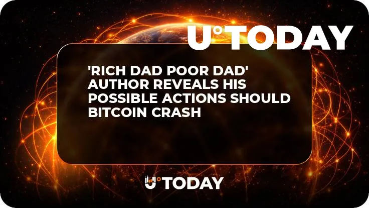 'Rich Dad Poor Dad' Author Reveals His Possible Actions Should Bitcoin Crash