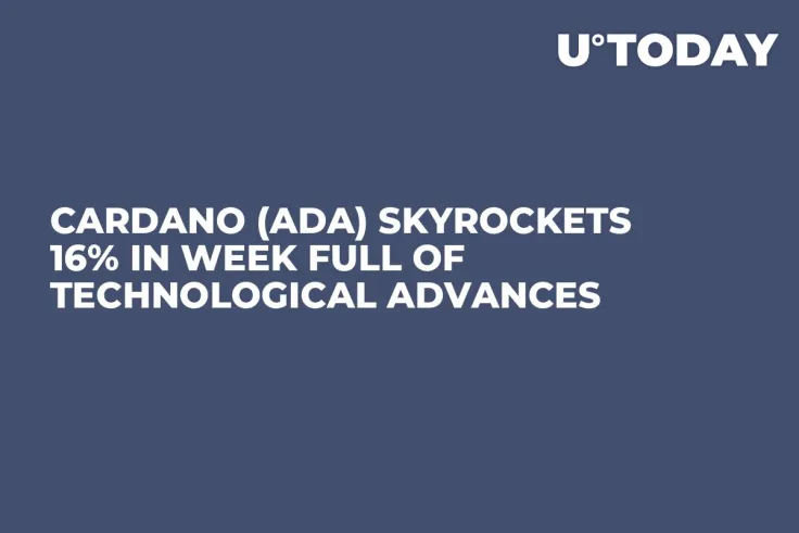 Cardano (ADA) Skyrockets 16% in Week Full of Technological Advances