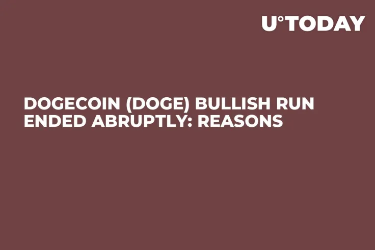Dogecoin (DOGE) Bullish Run Ended Abruptly: Reasons