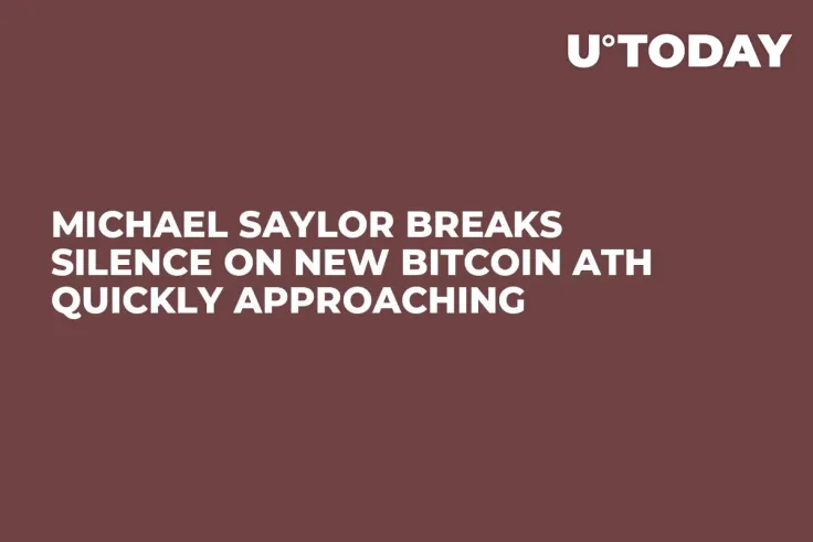 Michael Saylor Breaks Silence on New Bitcoin ATH Quickly Approaching