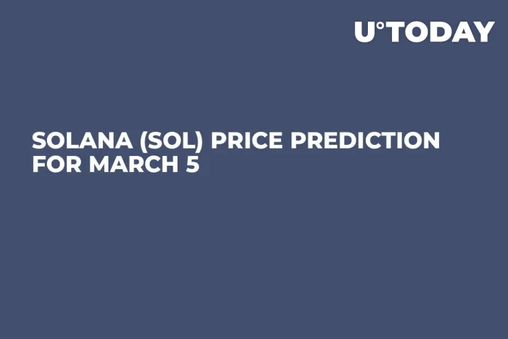Solana (SOL) Price Prediction for March 5