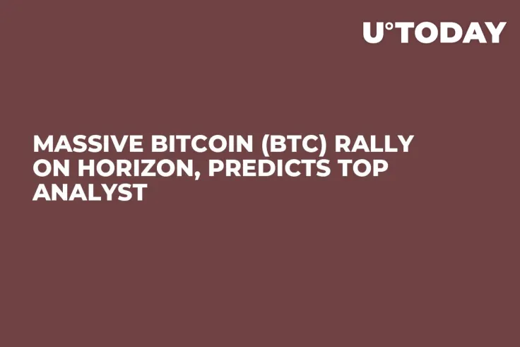 Massive Bitcoin (BTC) Rally on Horizon, Predicts Top Analyst