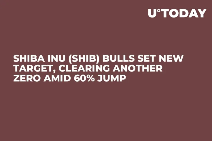 Shiba Inu (SHIB) Bulls Set New Target, Clearing Another Zero Amid 60% Jump