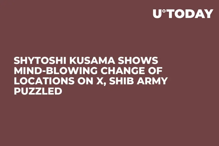 Shytoshi Kusama Shows Mind-Blowing Change of Locations on X, SHIB Army Puzzled