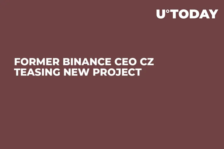 Former Binance CEO CZ Teasing New Project 
