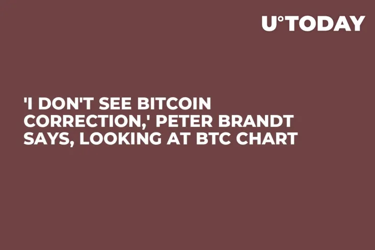 'I Don't See Bitcoin Correction,' Peter Brandt Says, Looking at BTC Chart