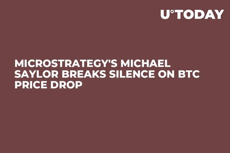 MicroStrategy's Michael Saylor Breaks Silence on BTC Price Drop