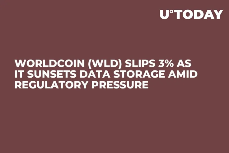 Worldcoin (WLD) Slips 3% as It Sunsets Data Storage Amid Regulatory Pressure