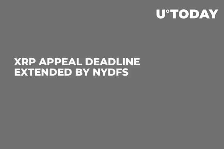XRP Appeal Deadline Extended by NYDFS