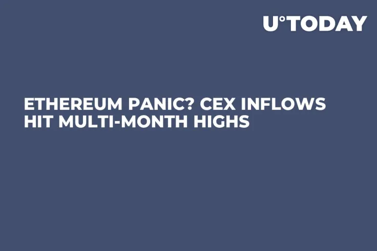 Ethereum Panic? CEX Inflows Hit Multi-Month Highs