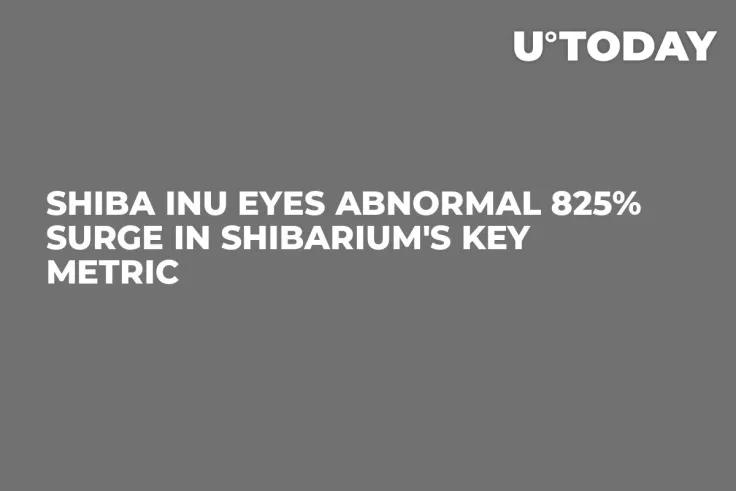 Shiba Inu Eyes Abnormal 825% Surge in Shibarium's Key Metric