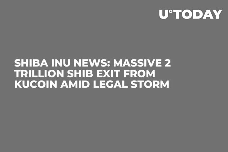 Shiba Inu News: Massive 2 Trillion SHIB Exit From KuCoin Amid Legal Storm
