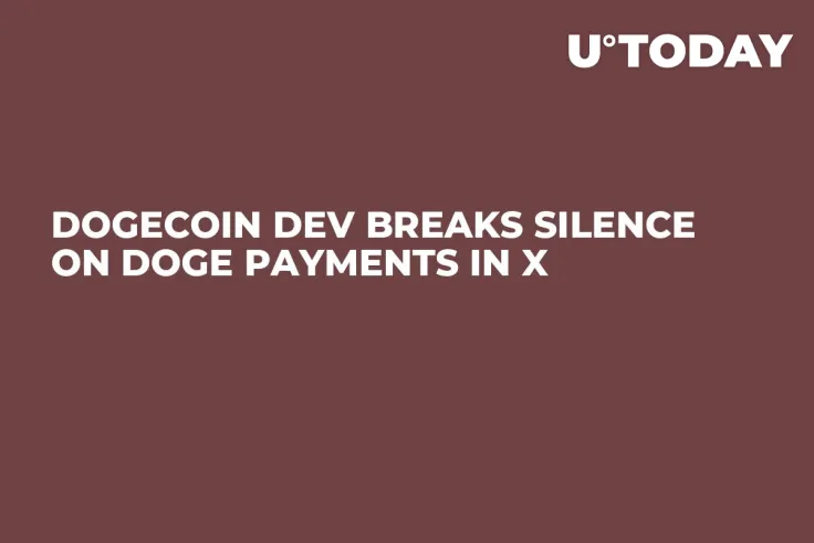 Dogecoin Dev Breaks Silence on DOGE Payments in X