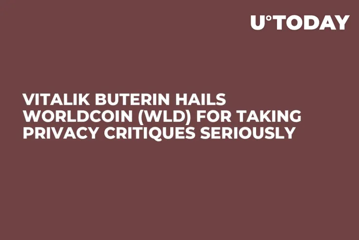 Vitalik Buterin Hails Worldcoin (WLD) for Taking Privacy Critiques Seriously