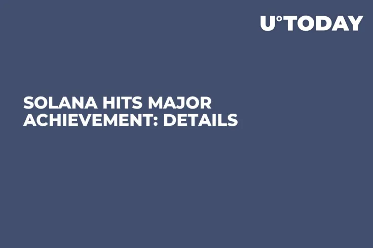 Solana Hits Major Achievement: Details
