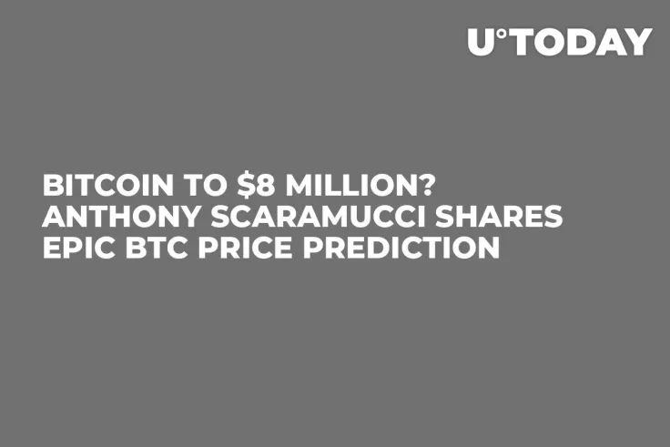 Bitcoin to $8 Million? Anthony Scaramucci Shares Epic BTC Price Prediction