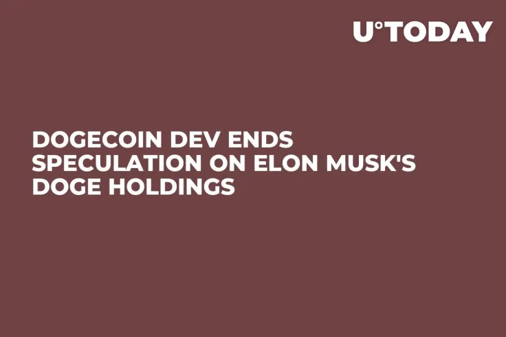 Dogecoin Dev Ends Speculation on Elon Musk's DOGE Holdings