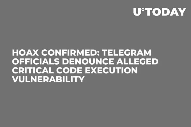 Hoax Confirmed: Telegram Officials Denounce Alleged Critical Code Execution Vulnerability