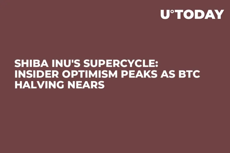 Shiba Inu's Supercycle: Insider Optimism Peaks as BTC Halving Nears