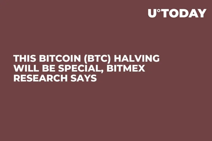This Bitcoin (BTC) Halving Will Be Special, BitMEX Research Says