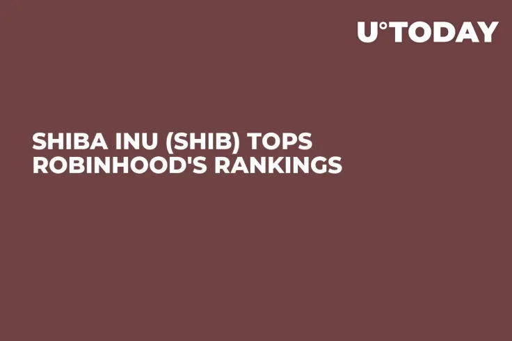 Shiba Inu (SHIB) Tops Robinhood's Rankings 