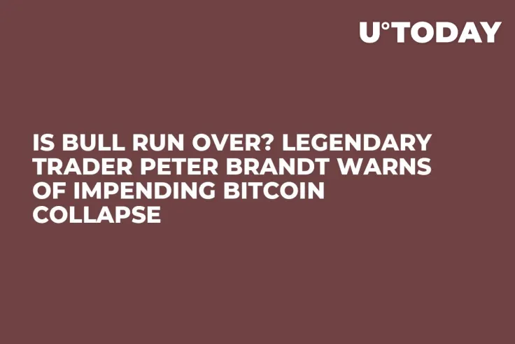 Is Bull Run Over? Legendary Trader Peter Brandt Warns of Impending Bitcoin Collapse