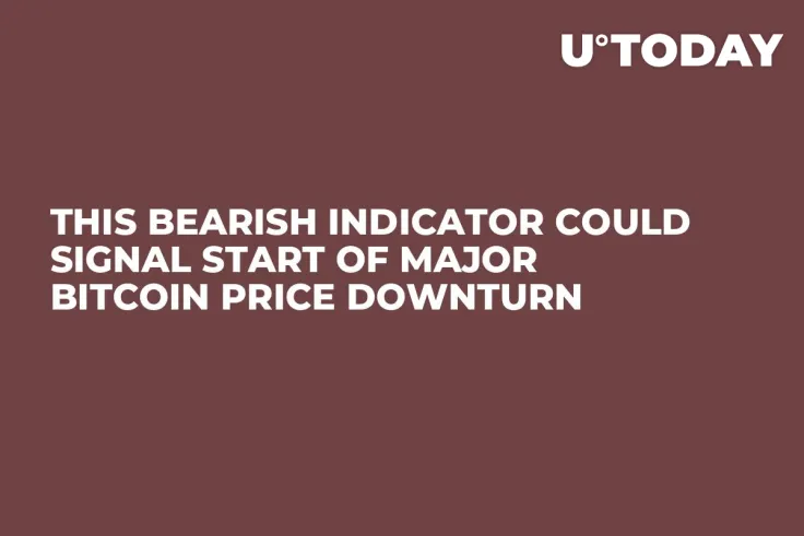 This Bearish Indicator Could Signal Start of Major Bitcoin Price Downturn