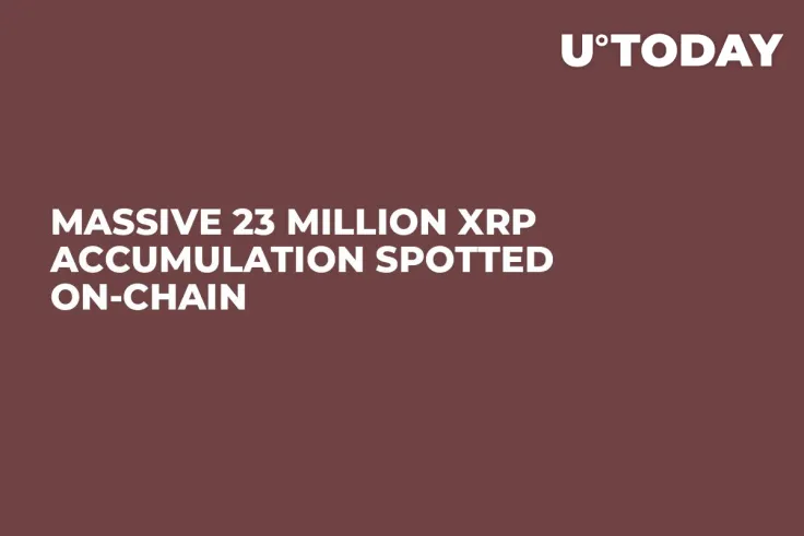 Massive 23 Million XRP Accumulation Spotted On-Chain