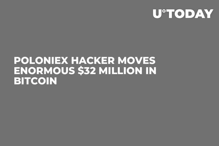 Poloniex Hacker Moves Enormous $32 Million in Bitcoin