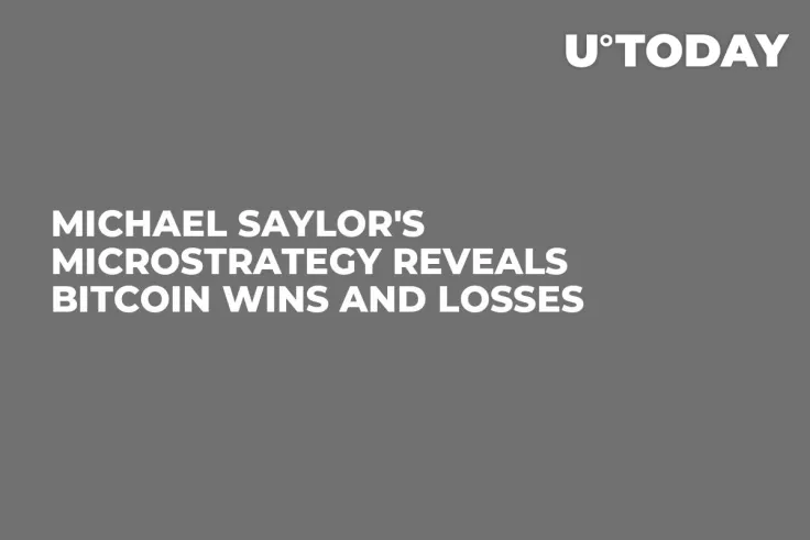 Michael Saylor's MicroStrategy Reveals Bitcoin Wins and Losses