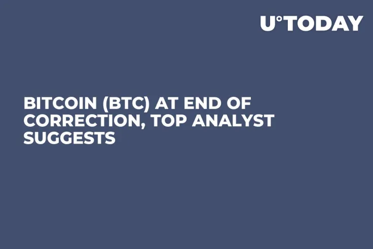 Bitcoin (BTC) at End of Correction, Top Analyst Suggests