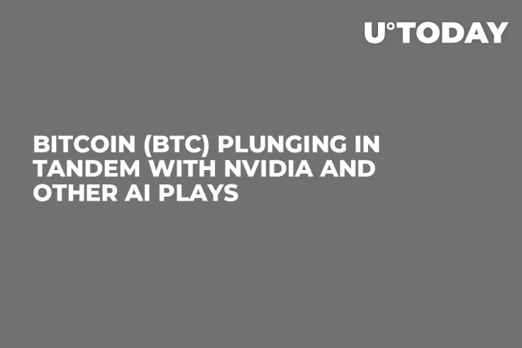 Bitcoin (BTC) Plunging in Tandem with Nvidia and Other AI Plays