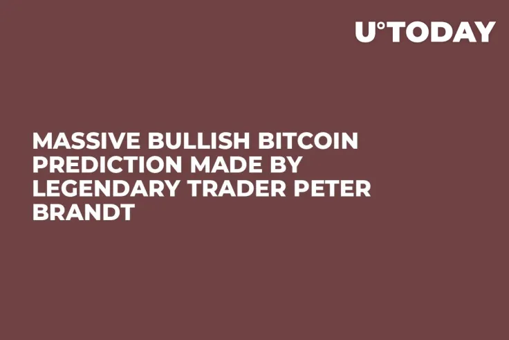 Massive Bullish Bitcoin Prediction Made by Legendary Trader Peter Brandt