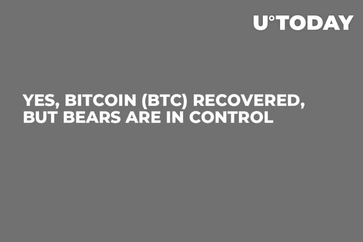 Yes, Bitcoin (BTC) Recovered, But Bears Are in Control