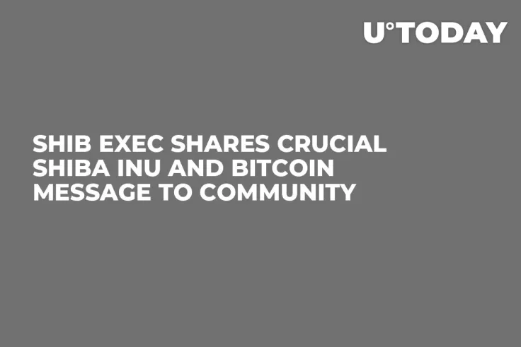 SHIB Exec Shares Crucial Shiba Inu and Bitcoin Message to Community