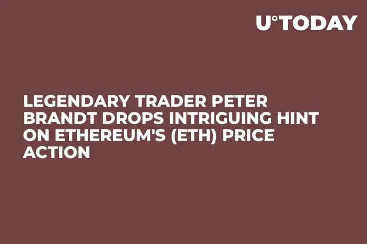 Legendary Trader Peter Brandt Drops Intriguing Hint on Ethereum's (ETH) Price Action