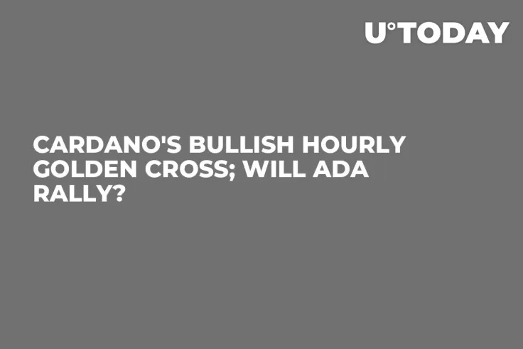 Cardano's Bullish Hourly Golden Cross; Will ADA Rally?
