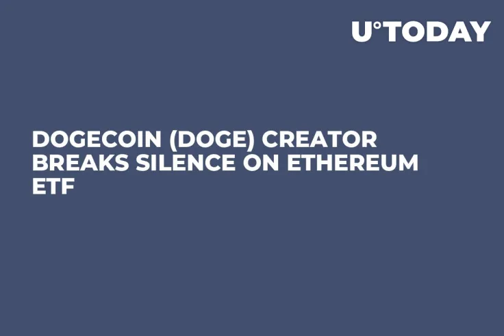 Dogecoin (DOGE) Creator Breaks Silence on Ethereum ETF