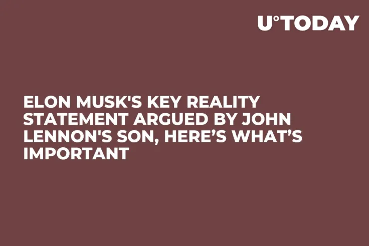 Elon Musk's Key Reality Statement Argued by John Lennon's Son, Here’s What’s Important